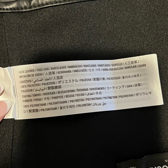 NWOT Hollister Social Tourist faux leather corset top - Picture 3 of 6